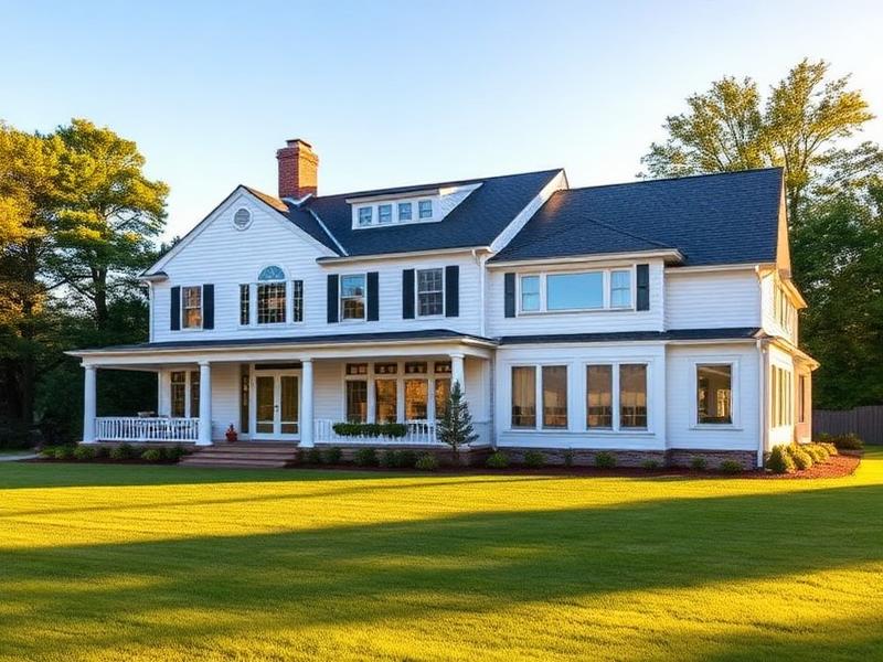 Seamless luxury home addition matching original architecture